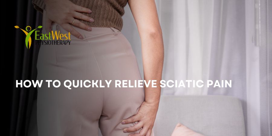 How to get rid of sciatic pain fast at home