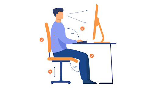 Relax your shoulders